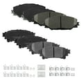 thumbnail image 1 of ACB ZONE Front & Rear Disc Ceramic Brake Pads Set w/Hardware Fit for 2016 2017 2018 2019 2020 Toyota Mirai, 1 of 5