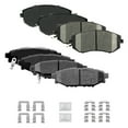 thumbnail image 1 of ACB ZONE Front & Rear Disc Ceramic Brake Pads Set w/Hardware Fit for Subaru Brz Forester Impreza Legacy Outback (Xv) Crosstrek / 2013 Scion Fr-S, 1 of 5