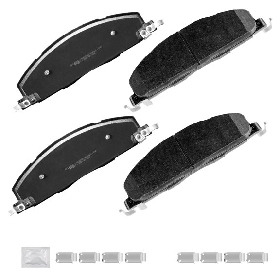 ACB ZONE Rear Ceramic Brake Pads with Hardware Fit For 2009 - 2010 Dodge Ram 2500 3500 2011 - 2018 Ram 2500 3500
