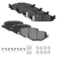 thumbnail image 1 of ACB Zone Ceramic Brake Pads, Front & Rear, 8-Piece Set(D1508+D1377), 1 of 5