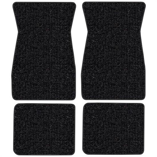 ACC 1967-1969 Chevy Camaro Loop Floor Mats, 4 Piece, Black