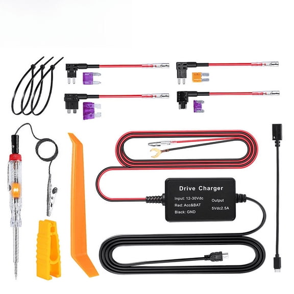 ACC take electrical step-down line 12V24V to 5V step-down line car driving recorder power