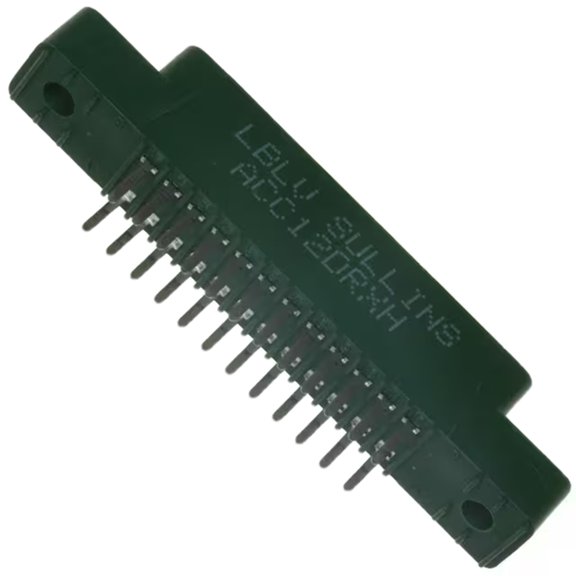 ACC12DRXN Connector Edge Dual Female 2.54mm 0.100 24 Position