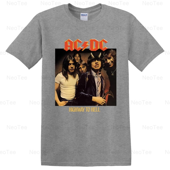 ACCC Highway To Hell Classic Rock Album Art Music Fan Hard Rock Band T-Shirt Unisex, up to 5XL