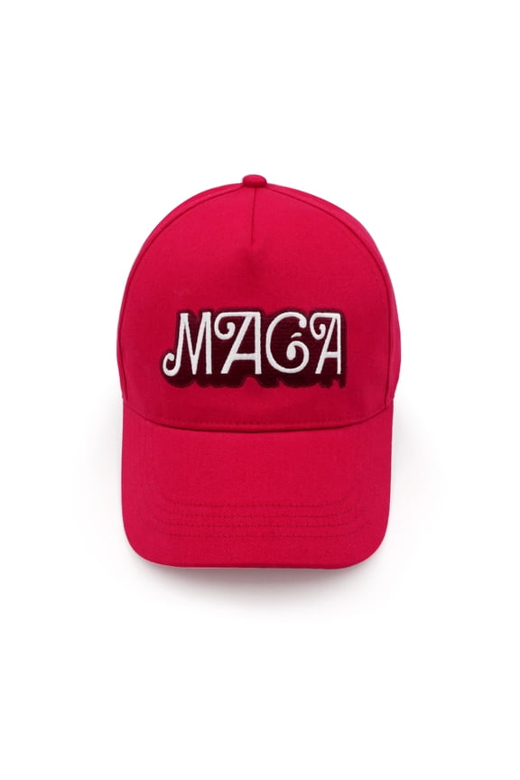 MAGA Baseball Cap, Cotton, Red, Unisex, Adjustable