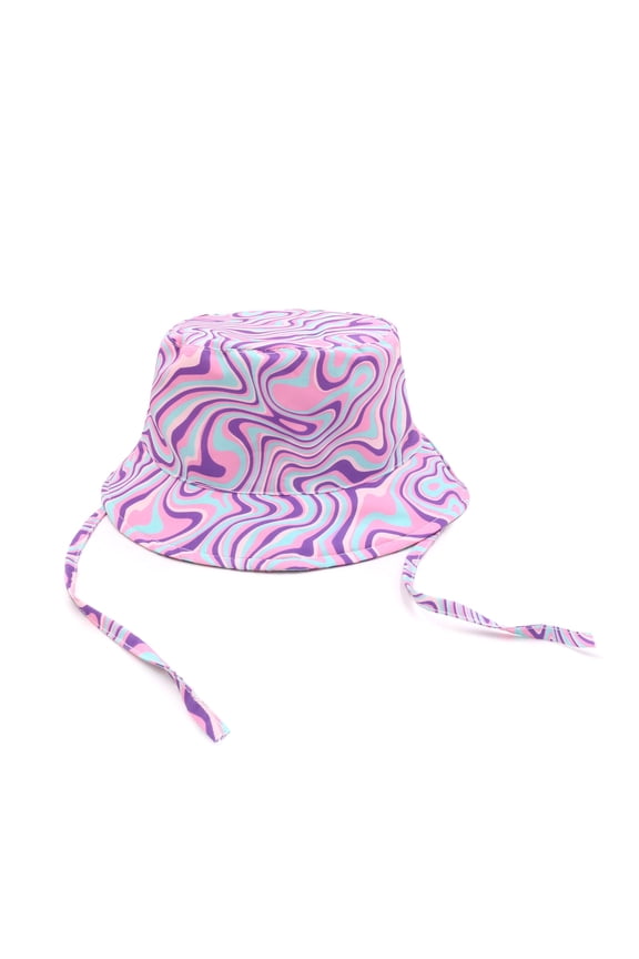 Psychedelic Trippy Aesthetic Bucket Hat Fashion Beach Sun Wide Brim Cap Outdoor Fisherman Hats for Kids