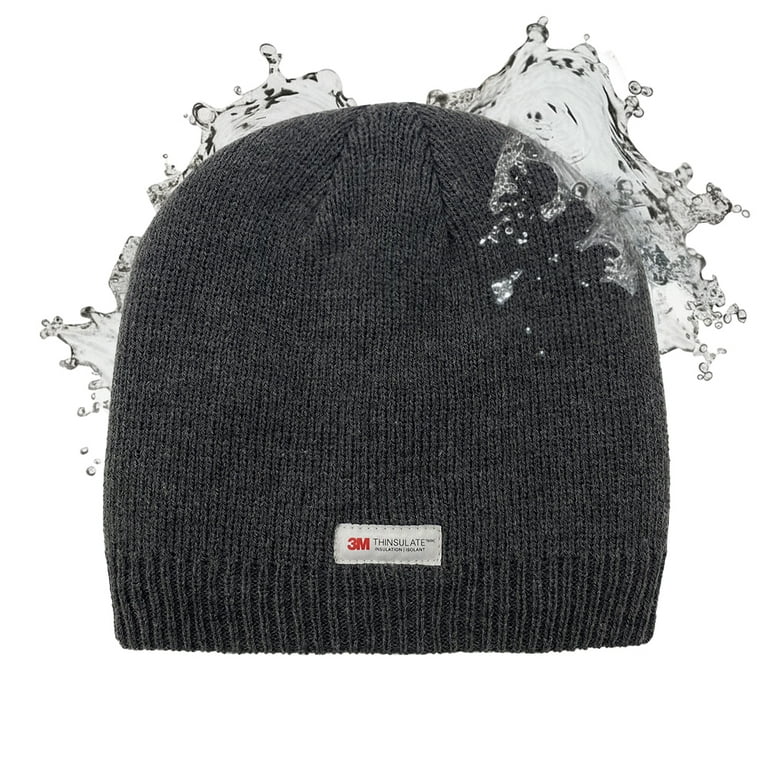 ACCEHUT Unisex Waterproof Thinsulate Beanie Winter Knit Cap