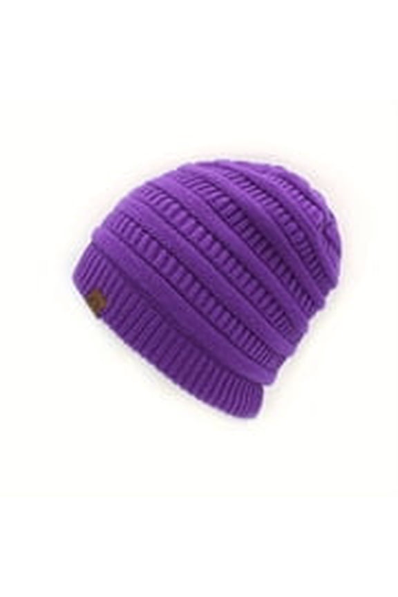 Womens Winter Slouchy Beanie Hat - Wool Blend Warm Knit Hats Snow Ladies Skully Cap