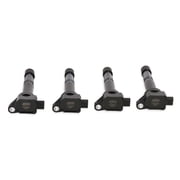 ACCEL 140082K-4 Accel Ignition Coil - 2008-2015 Honda and Acura 2.4L, 4-cylinder, Black, 4-Pack
