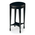 thumbnail image 1 of Butler Specialty Oval Accent Table In Plum Black, 1 of 2
