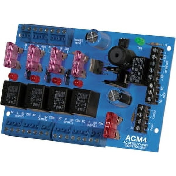 ACCESS DIST MOD 4 FUSE PWR OUT 12/24DC OPER FAI SELECTABLE BY OUT