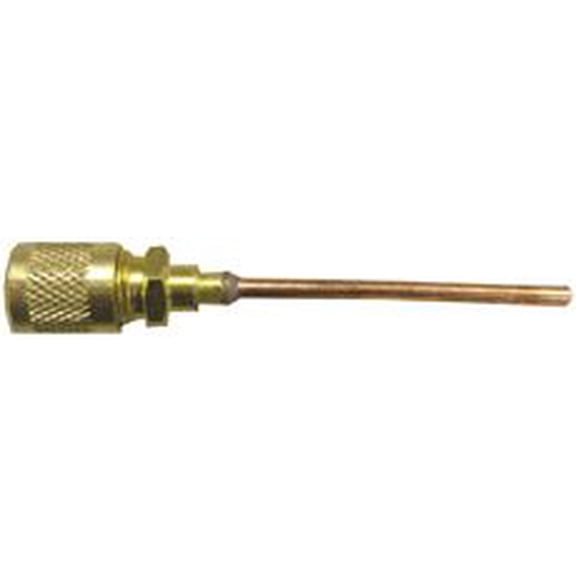 Line Service Valve, Access Fittings, 6Pk, 1/4" Male Flare, 3/16"x2" Tube, SF8403