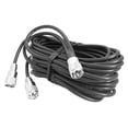 thumbnail image 1 of ACCESSORIES UNLIMITED - 18 FOOT DUAL LEAD RG59U COAX CABLE WITH THREE SOLDERED PL259 CONNECTORS, 1 of 1