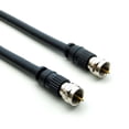thumbnail image 1 of ACCL 100Ft F-Type Screw-on RG6 Cable Black, 4 Pack, 1 of 1