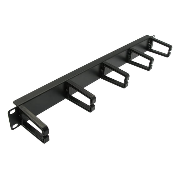 ACCL 1U Cable Management 1.75"x19", Plastic Ring, 1 Pack