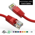 thumbnail image 1 of ACCL 25Ft Cat6 UTP Ethernet Network Booted Cable Red, 4 Pack, 1 of 1