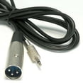 thumbnail image 1 of ACCL 25Ft XLR Male to 3.5mmm Mono Male Cable, 10 Pack, 1 of 1