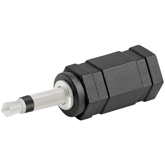 ACCL 3.5mm Mono Plug to 3.5mm Mono Jack Adapter, 4 Pack