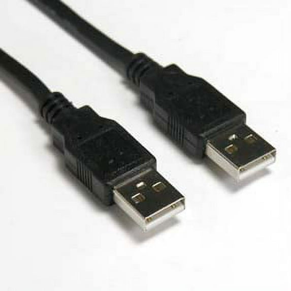 ACCL 3Ft A-Male to A-Male USB2.0 Cable Black, 3 Pack
