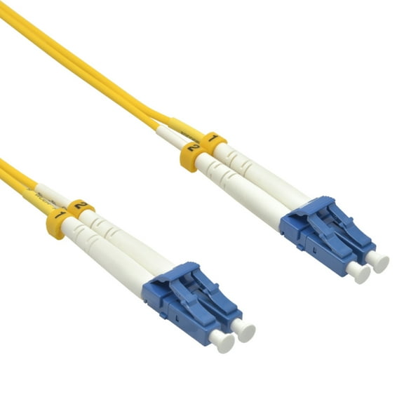 ACCL 3m LC/UPC-LC/UPC Singlemode Duplex Fiber Optic Patch Cable, 1 Pack