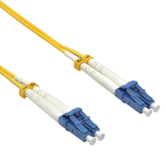ACCL 40m LC/UPC-LC/UPC Singlemode Duplex Fiber Optic Patch Cable, 3 Pack