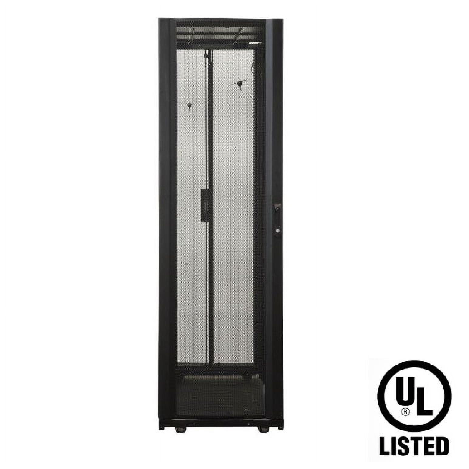 Acl Server Rack ACCL 42U Server Rack Enclosure with Front/Rear Vented Doors 42