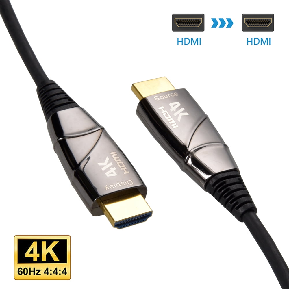 ACCL 60Ft AOC Fiber Optic HDMI Cable 4K/60Hz 18Gbps (anti-static bags), 1 Pack