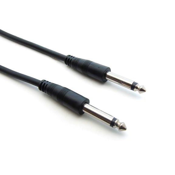 ACCL 6Ft 1/4" Mono Male/Male Cable, 1 Pack