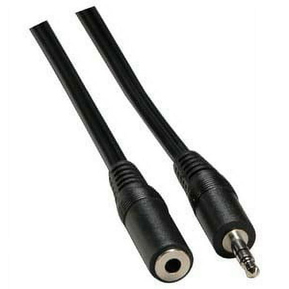 ACCL 6Ft 3.5mm Stereo M/F Speaker/Headset Cable, 10 Pack