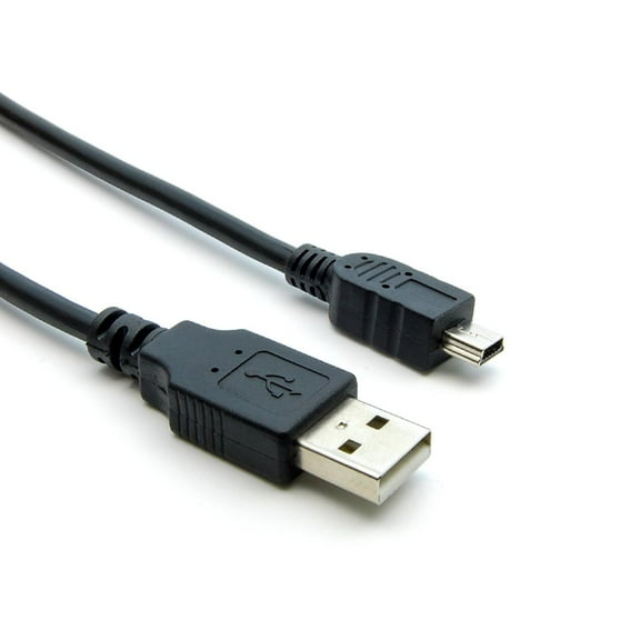ACCL 6Ft A Male to Mini-B 5Pin Male USB2.0 Cable, 2 Pack