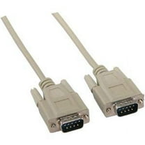ACCL 6Ft DB9 Male to Male Serial Cable, 1 Pack