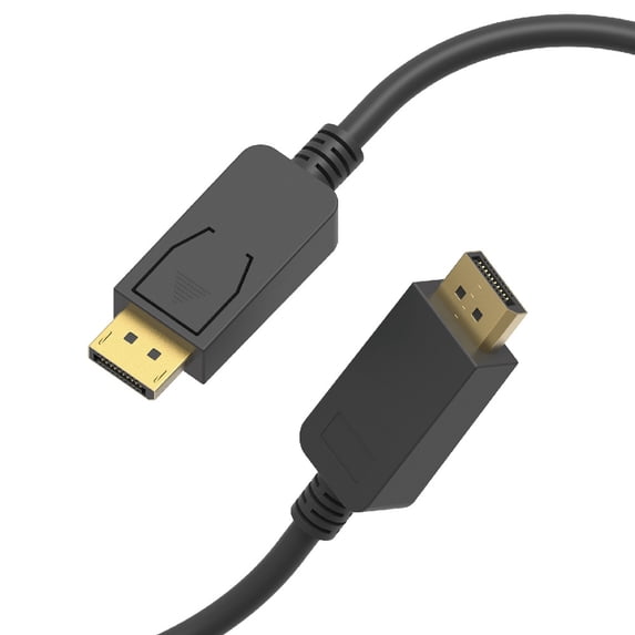 ACCL 6Ft DisplayPort Male/Male Cable V1.2 4K up to 144Hz, 4 Pack