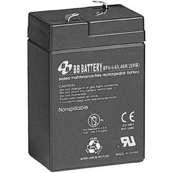 ACCL 6V 4Ah Battery T1 Terminal, BP4-6-T1, 3 Pack - Walmart.com