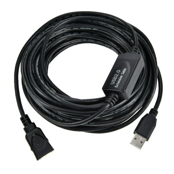 ACCL 80Ft USB2.0 Active Extension/Repeater A-Male/Female, 2 Pack