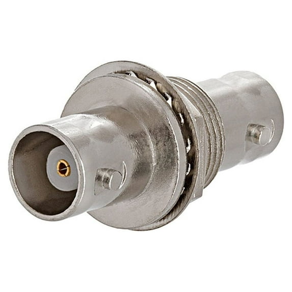 ACCL BNC Female to BNC Female Coupler, Panel Type, 2 Pack