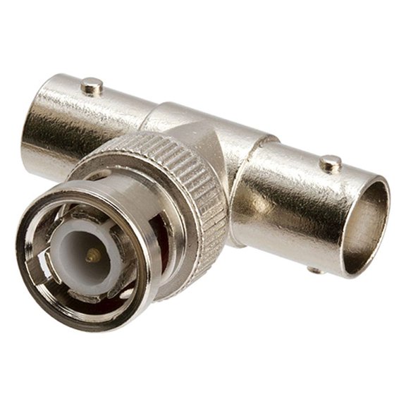 ACCL BNC Tee Adapter Jack - Plug - Jack, 1 Pack