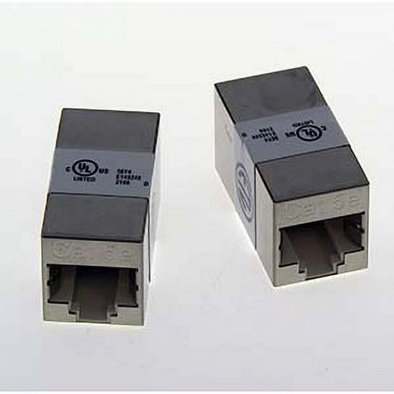 ACCL Cat.5e RJ45 Full Shielded Inline Coupler, 2 Pack