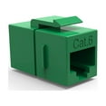 thumbnail image 1 of ACCL Cat.6 Inline Coupler w/Keystone Latch Green, 1 Pack, 1 of 1