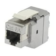 thumbnail image 1 of ACCL Cat.6A 180 Degrees Shielded RJ45 Keystone Jack, 1 Pack, 1 of 1