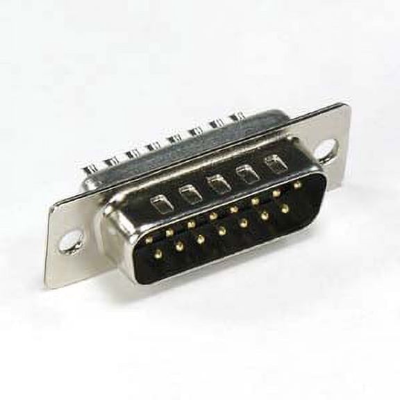 ACCL DB15 Male Solder Cup Connector, 1 Pack