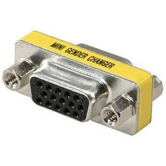 ACCL DB15HD Female/Female Mini Gender Changer, 1 Pack