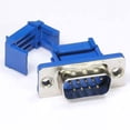 thumbnail image 1 of ACCL DB9 Male IDC Metal Shell Connector, 5 Pack, 1 of 1