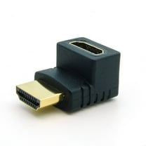ACCL HDMI M/F 90 Degree Adapter Gold Plated, 1 Pack