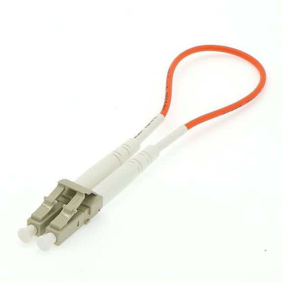 ACCL LC Multimode OM1 62.5/125 Fiber Optic Loopback Tester Cable, 3 Pack