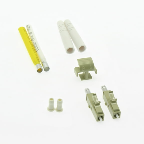 ACCL LC/UPC Multimode Duplex 2mm Fiber Connector, 1 Pack