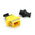 thumbnail image 1 of ACCL MPO Singlemode Adapter Key-Up/Key-Down with Flange Yellow, 1 Pack, 1 of 1