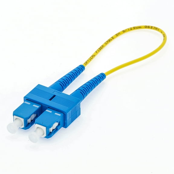 ACCL SC Singlemode Fiber Optic Loopback Cable, 1 Pack