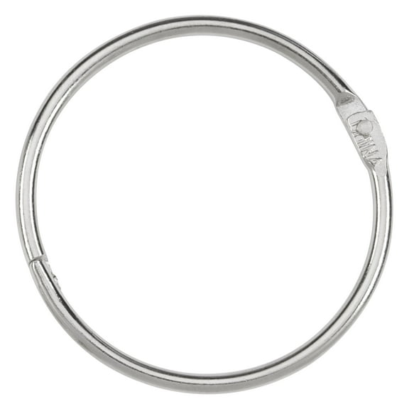 ACCO Loose Leaf Rings, 2" Capacity, Silver, 50/Box (A7072205)