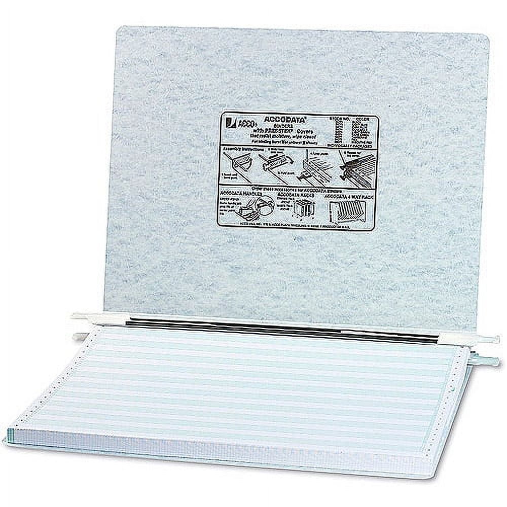ACCO Pressboard Hanging Data Binder, 147/8 x 11 Unburst Sheets