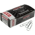 thumbnail image 1 of ACCO Smooth Finish Premium Paper Clips, Wire, Jumbo, Silver, 100 Clips Per Box, 10 Boxes Per Pack, 1 of 8